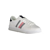 Zapatillas blancas de poliéster de Tommy Hilfiger